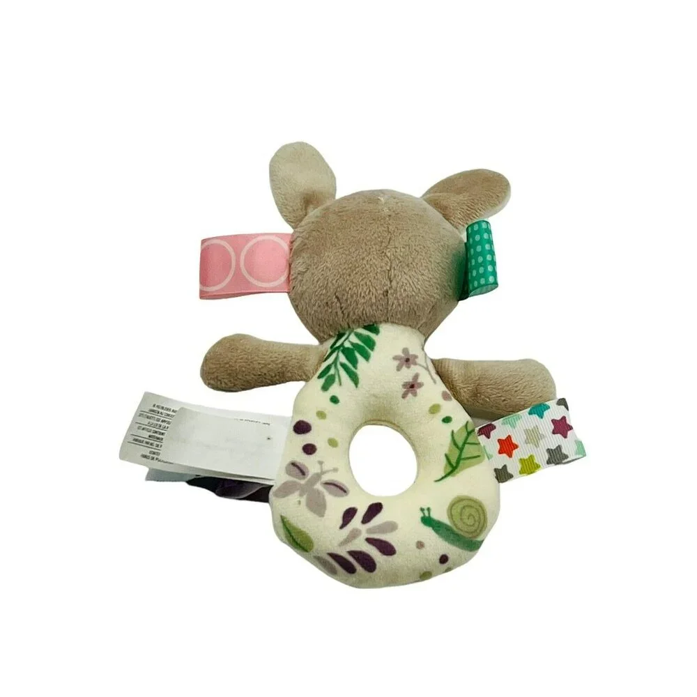 Mary Meyer Taggies‎ Flora Fawn Rattle Lovey Plush Stuffed Animal Sensory Toy